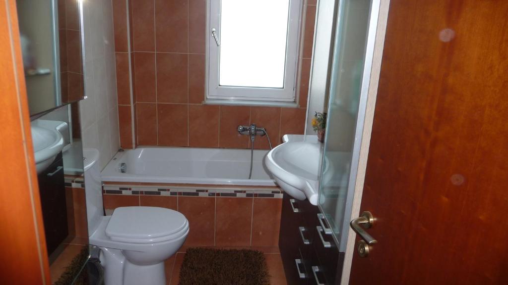 Koupelna v ubytování Comfy Apartment