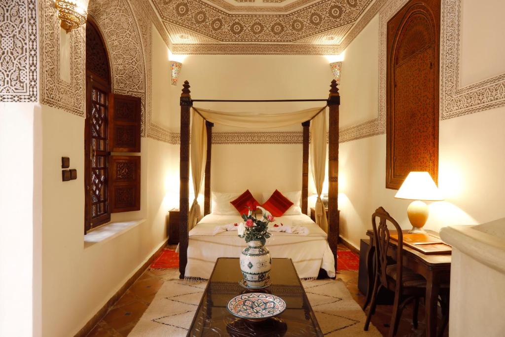 One of the rooms at Riad Daria Suites & Spa in Marrakech