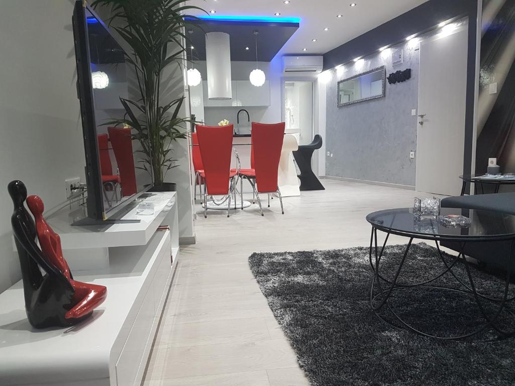 Posedenie v ubytovaní Palladium City Center Apartments