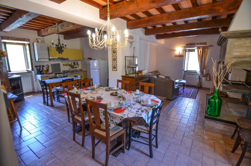 Posezení v ubytování Agriturismo Cailuca