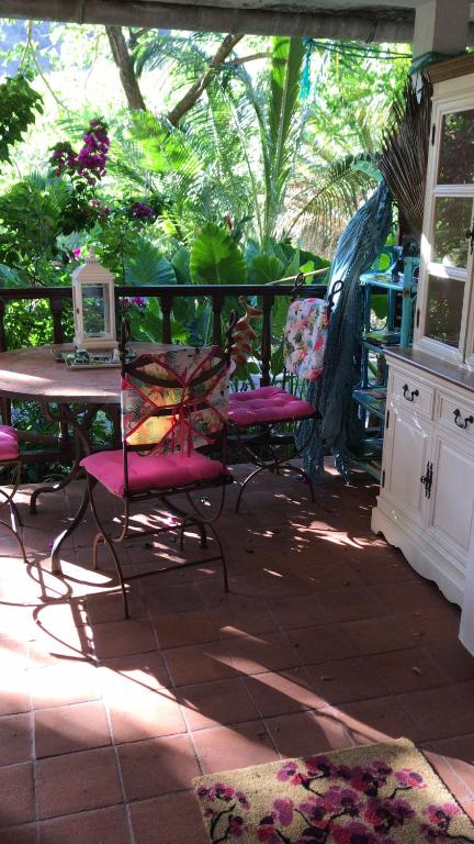 Zahrada ubytování Martinique Treehouse