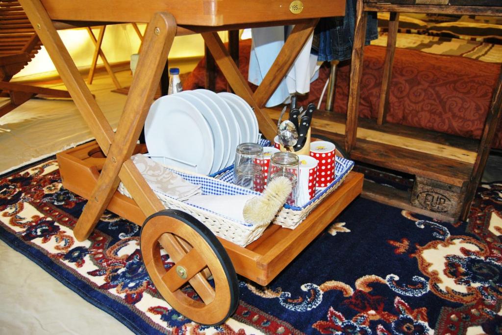 Postel nebo postele na pokoji v ubytování Camping Bella Sardinia