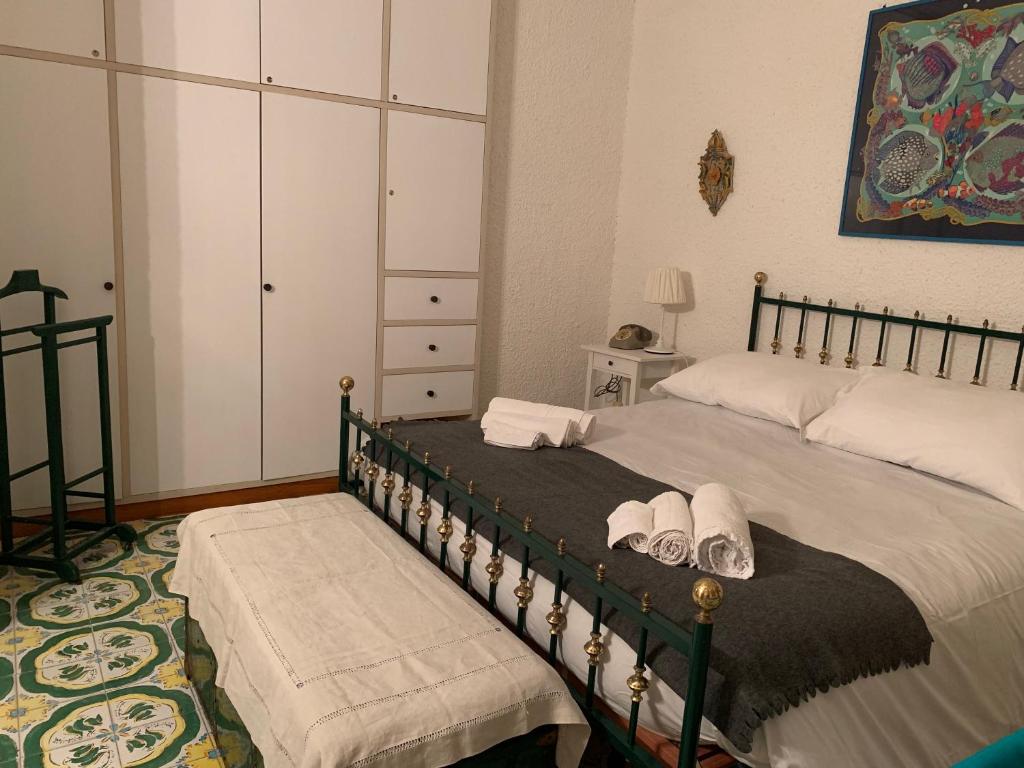 Postel nebo postele na pokoji v ubytování Villa Anna