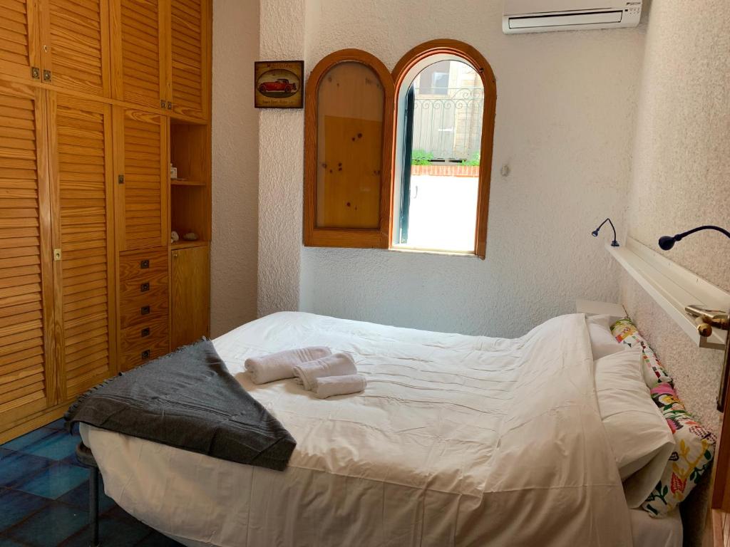 Postel nebo postele na pokoji v ubytování Villa Anna