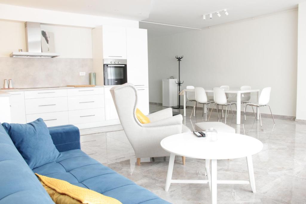 Posezení v ubytování Lux House Olga