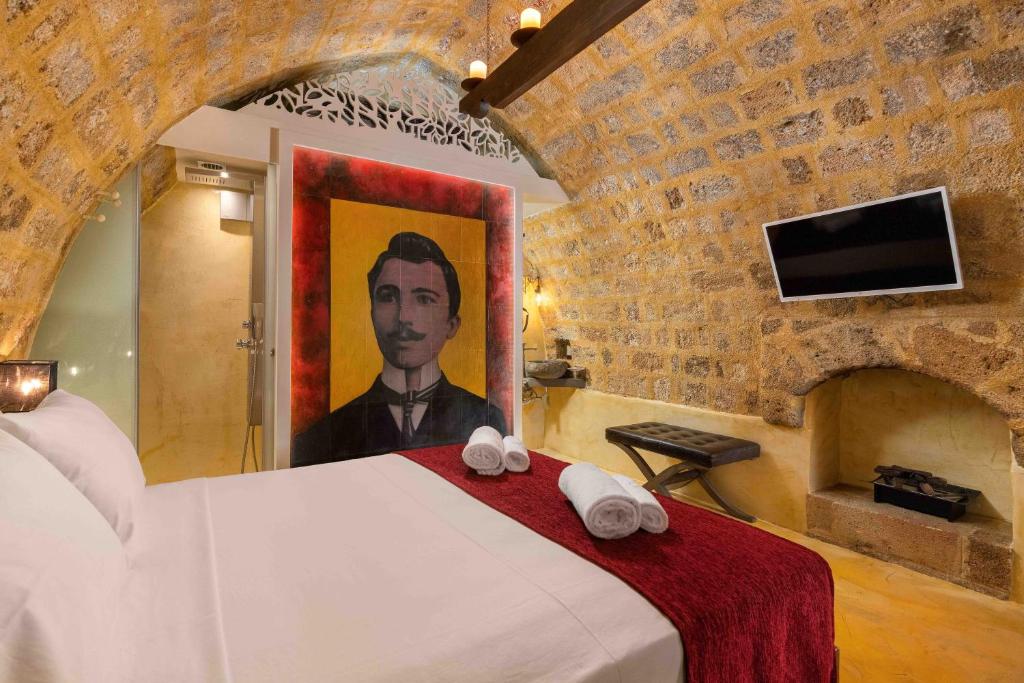 TV o dispositivi per l'intrattenimento presso 10GR Boutique Hotel & Wine Bar