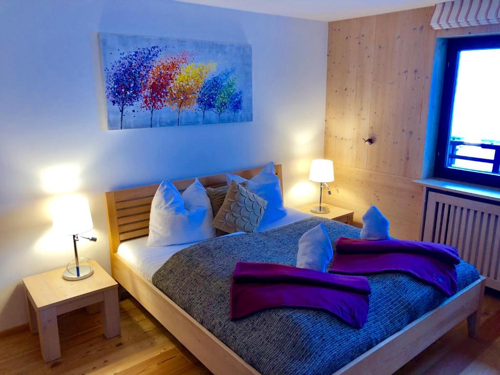 Posteľ alebo postele v izbe v ubytovaní Chalet Juwel