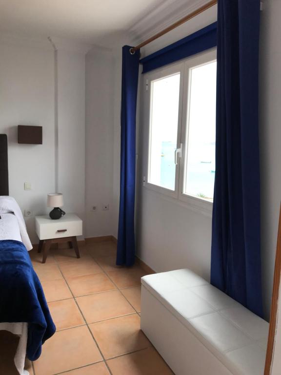 Postel nebo postele na pokoji v ubytování Casa bella vista mare