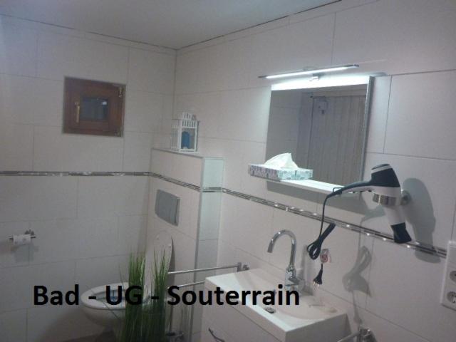Koupelna v ubytování Ferienwohnungen Lichtblick und Sonneck