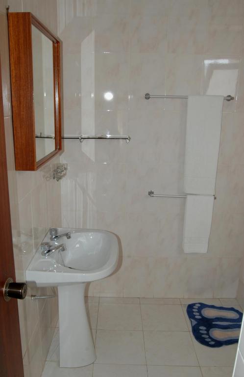 Koupelna v ubytování Aparthotel Avenida