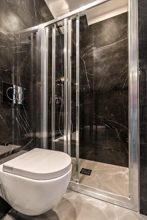 Kúpeľňa v ubytovaní Benso Rooms
