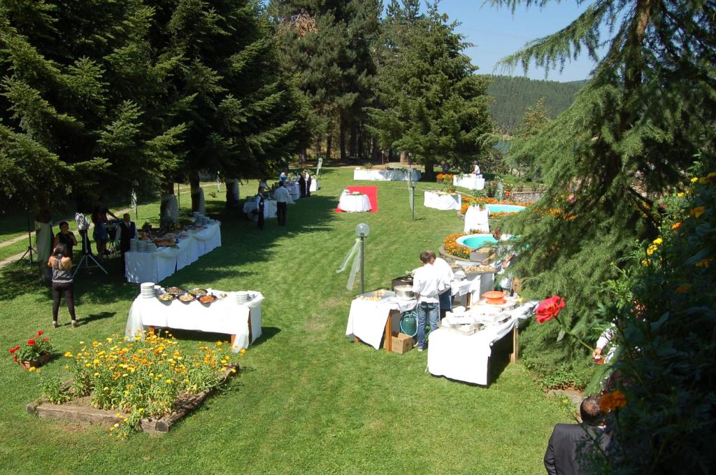 Zahrada ubytování hotel lo sciatore