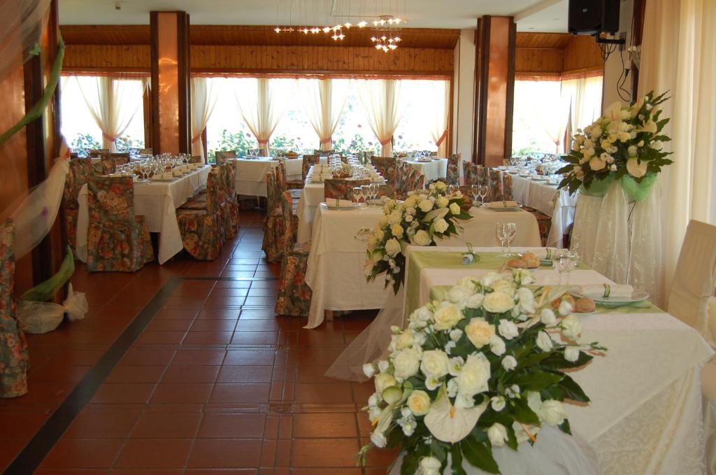 Restaurace v ubytování hotel lo sciatore