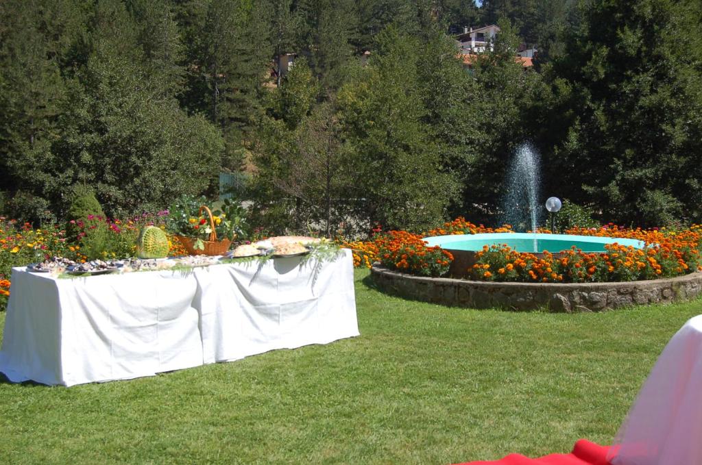 Zahrada ubytování hotel lo sciatore