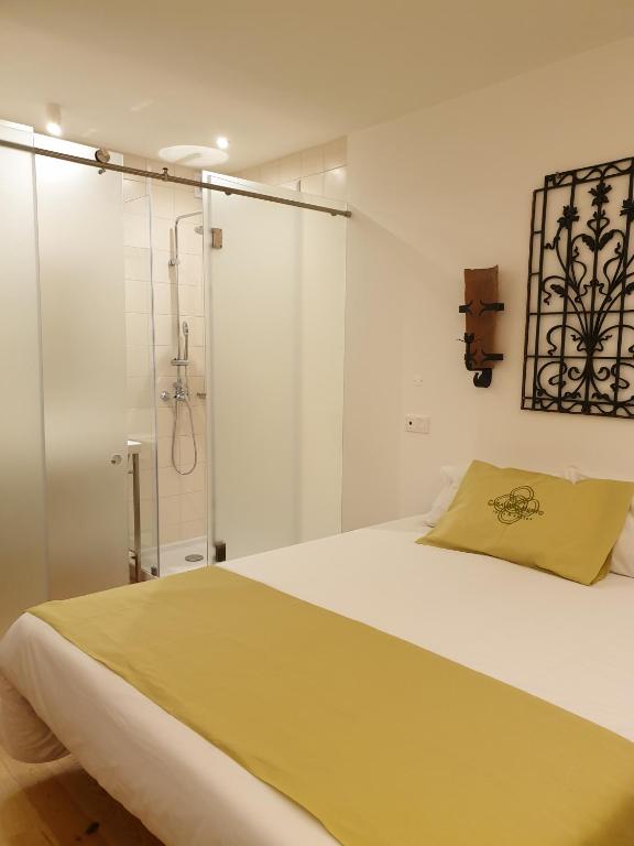 Postel nebo postele na pokoji v ubytování Casa da Baixa by PURUS