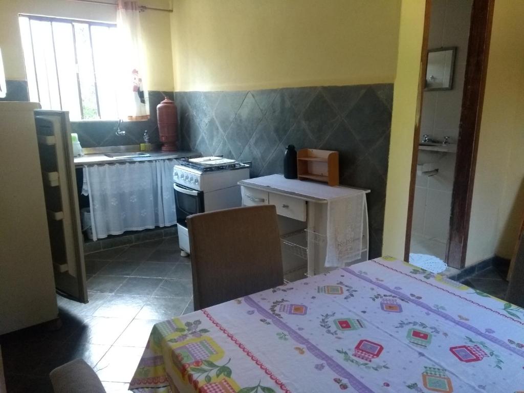 Casa dois andares com área de churrasco em Ibitipoca