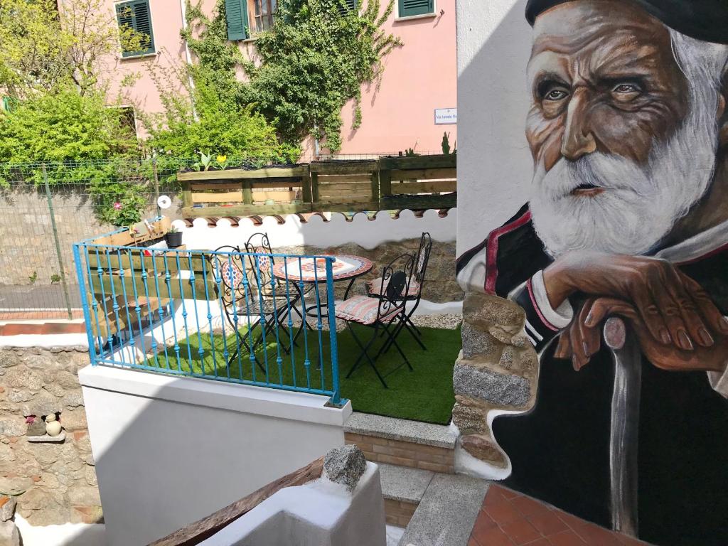 Balkón nebo terasa v ubytování B&B Pascal House Nuoro_IUN E5016
