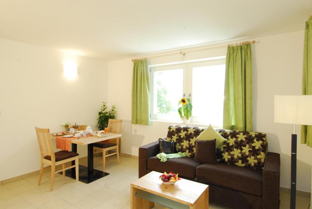 Posezení v ubytování Residence Remi