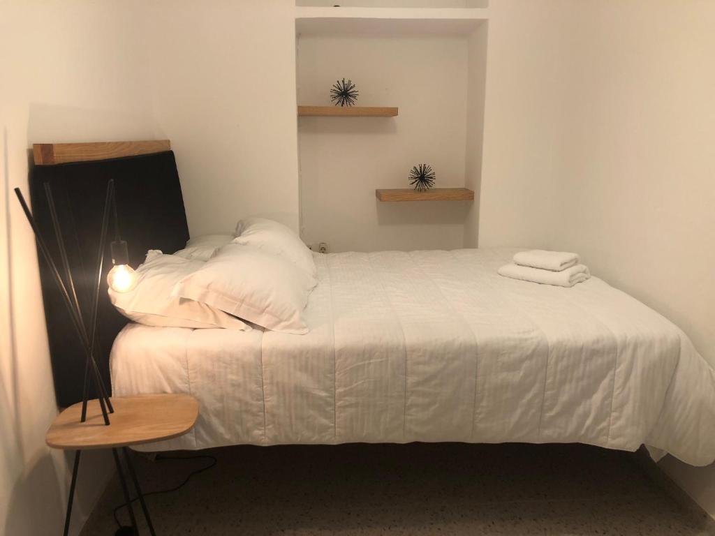 Postel nebo postele na pokoji v ubytování Hotel Nazos 1