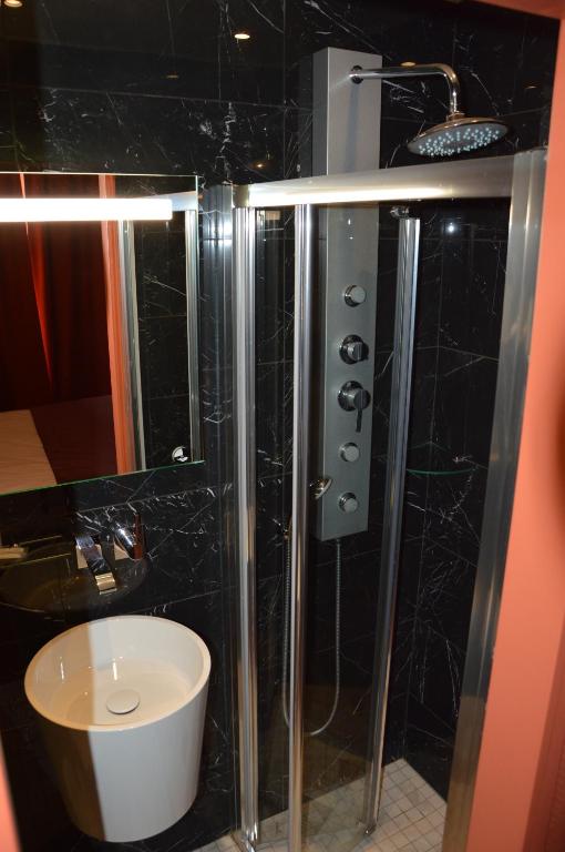 Salle de bains dans l'établissement Parc Hotel