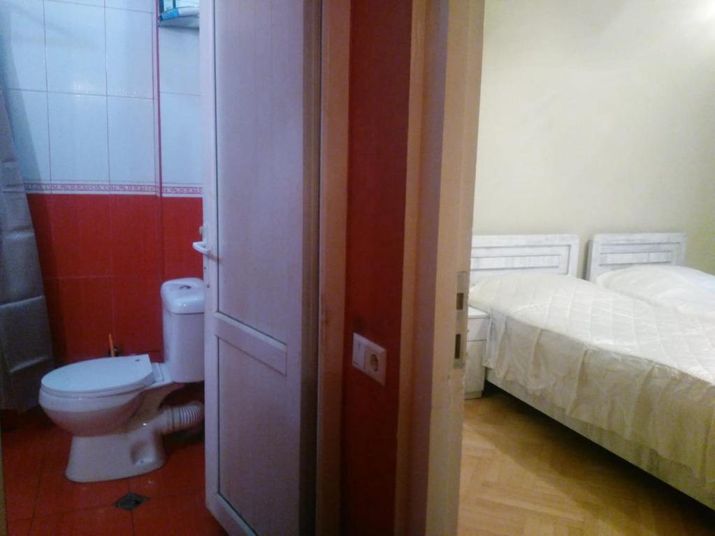 Koupelna v ubytování Tbilisi Home