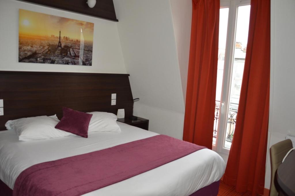 Un ou plusieurs lits dans un hébergement de l'établissement Parc Hotel