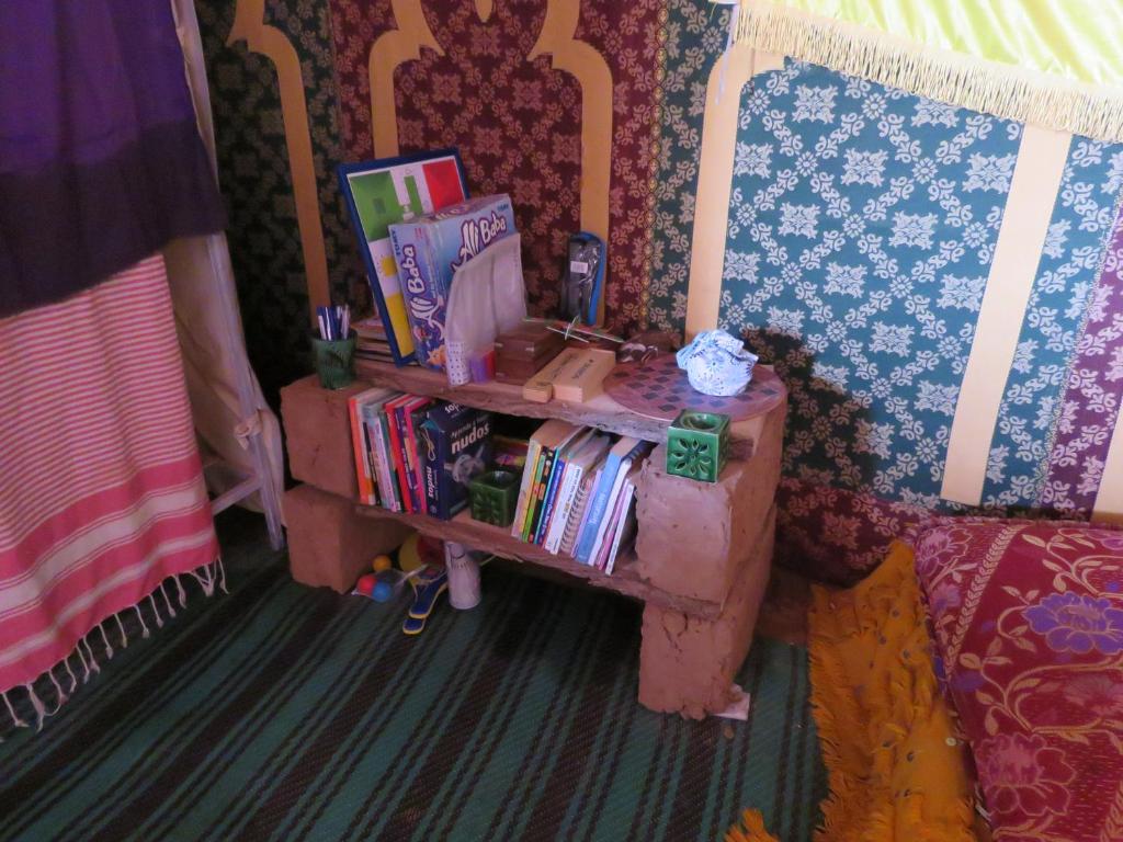 Biblioteca nel campeggio di lusso