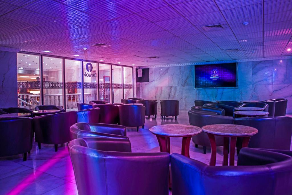 Istumisnurk majutusasutuses Luxury Inkari Hotel