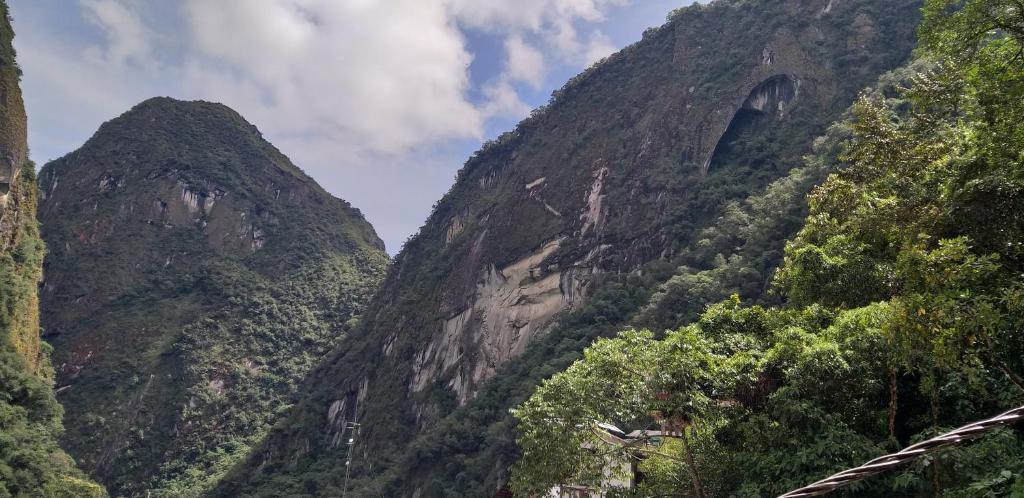 Paisaje cerca de esta posada u hostería