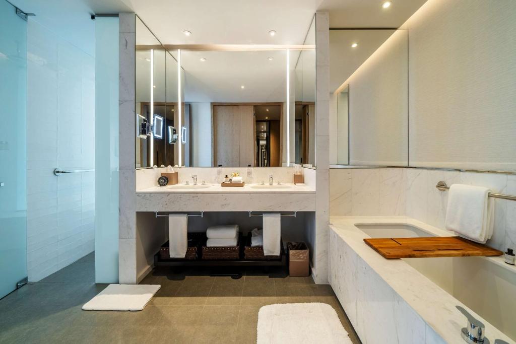 Koupelna v ubytování Grand Hyatt Bogota