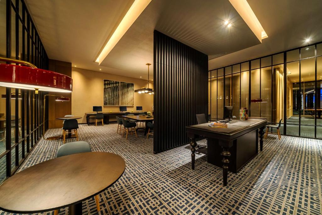Posezení v ubytování Grand Hyatt Bogota