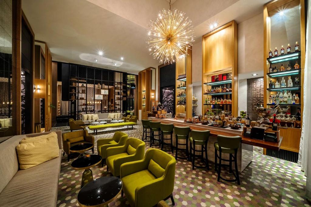 Posezení v ubytování Grand Hyatt Bogota