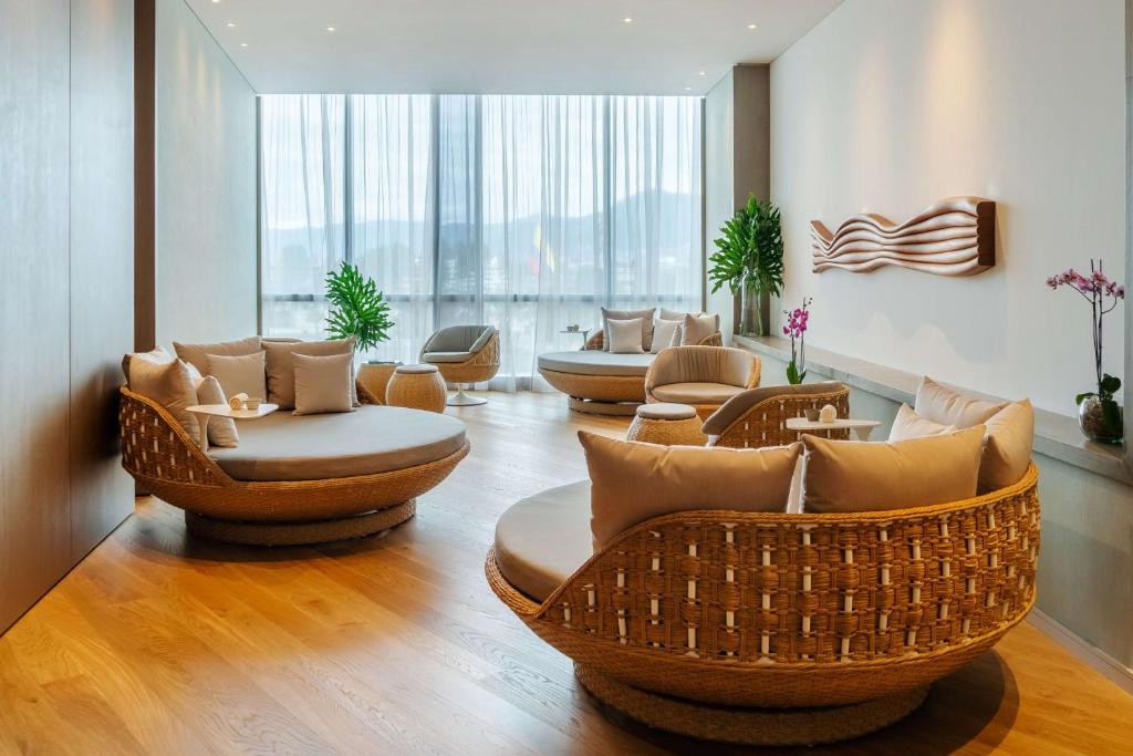 Posezení v ubytování Grand Hyatt Bogota