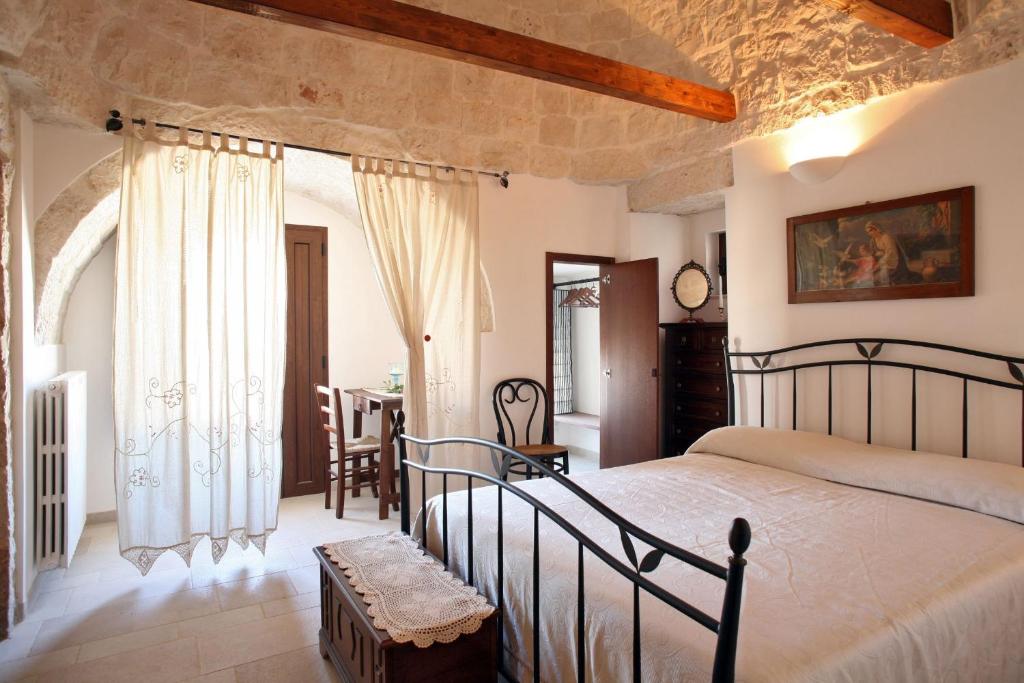 Postel nebo postele na pokoji v ubytování B&B Salita Delle Pere