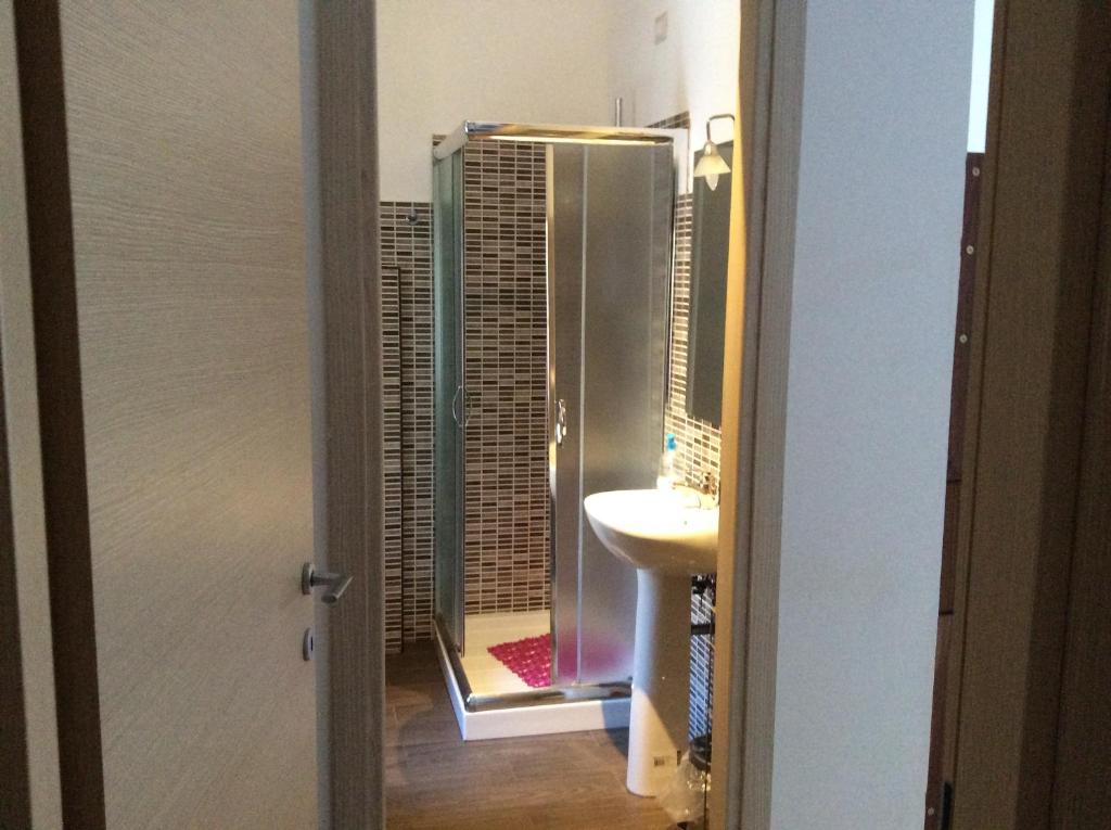 Koupelna v ubytování B&B Luce Viola