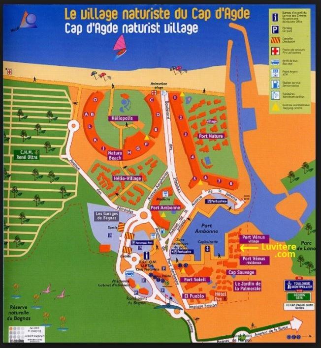 Village Naturiste Cap d'Agde Luvitere، كاب داغد – أحدث أسعار 2022