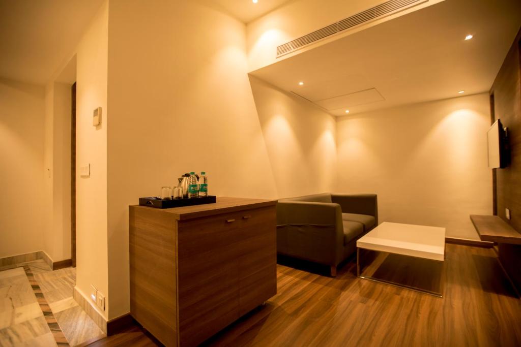 Koupelna v ubytování S Hotels Chennai