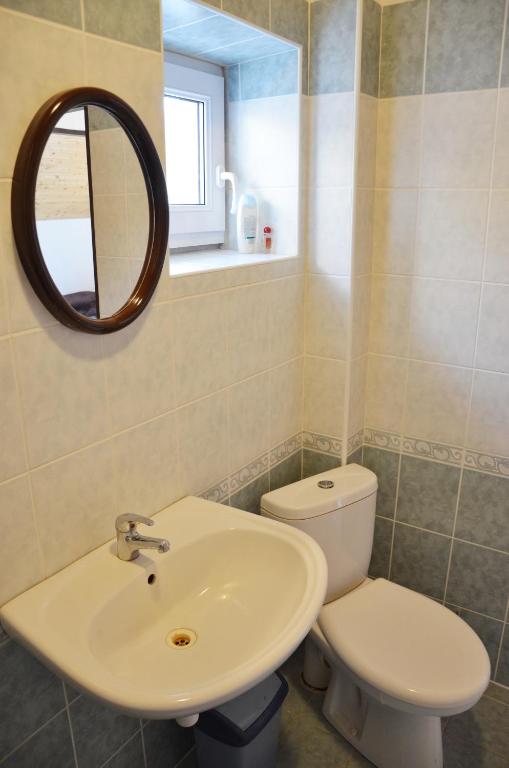Łazienka w obiekcie Apartmán U Brabců