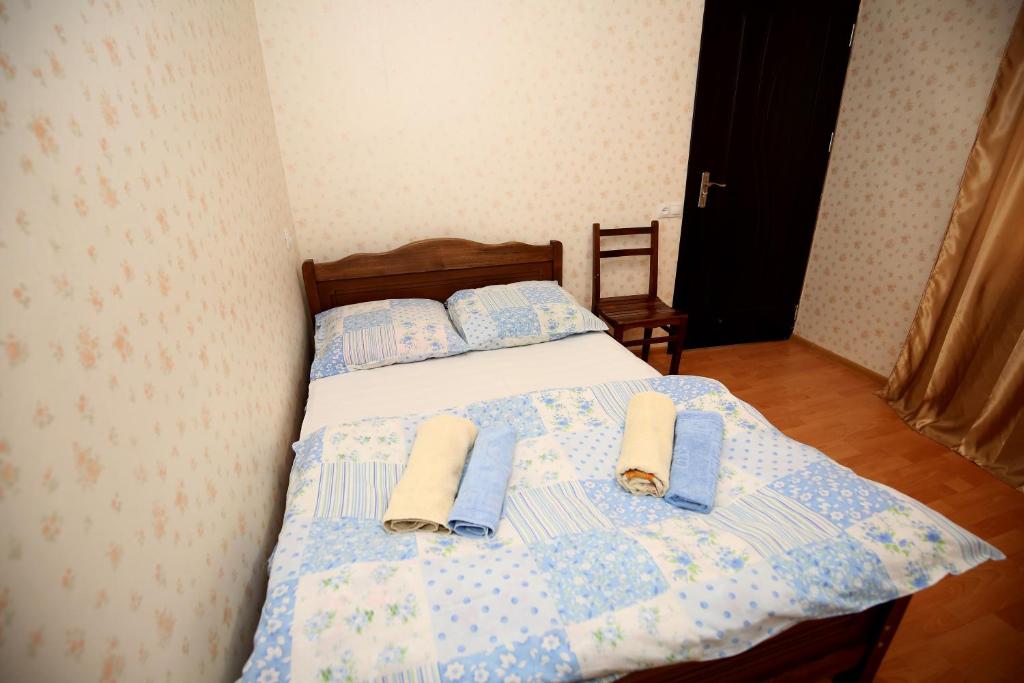 Postel nebo postele na pokoji v ubytování Guest House Zatika
