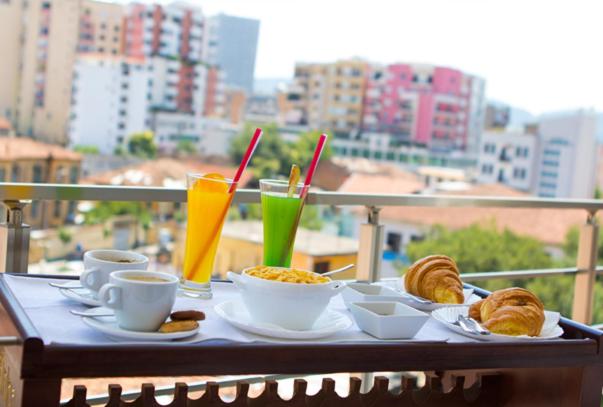 Opciones de desayuno disponibles en Hotel Vila Verde City Center