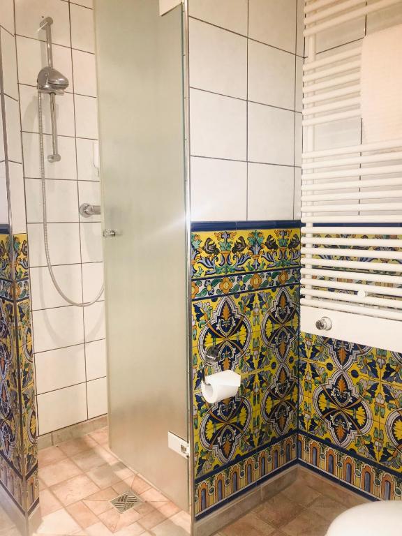 Koupelna v ubytování Hotel Spanischer Hof