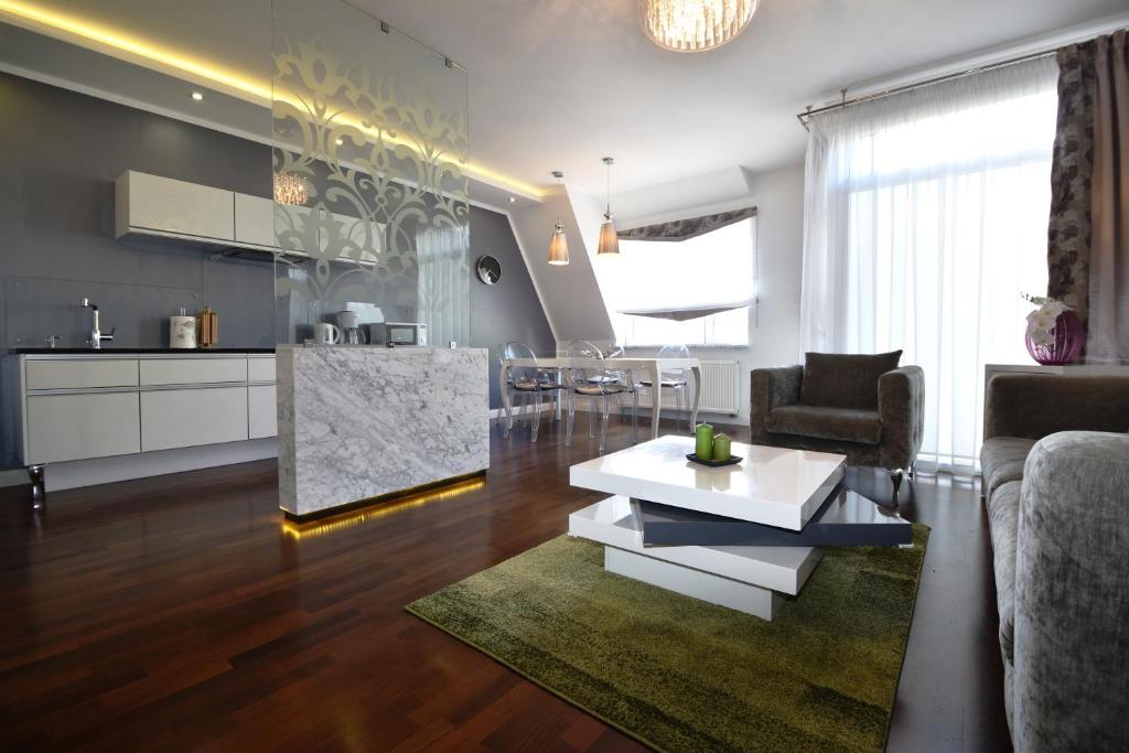 Posedenie v ubytovaní Ferienwohnung Kisajno