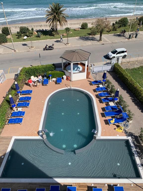 Pláž u hotelu