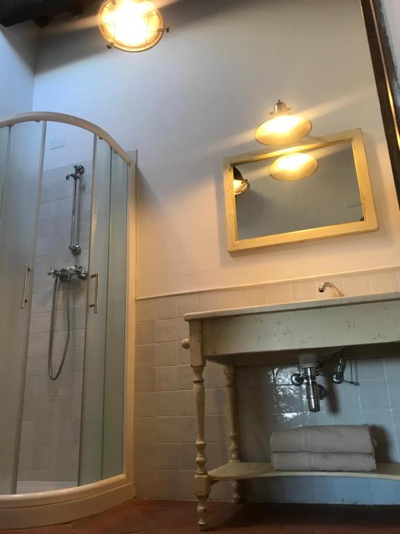 Kúpeľňa v ubytovaní Casa Colle Petroso