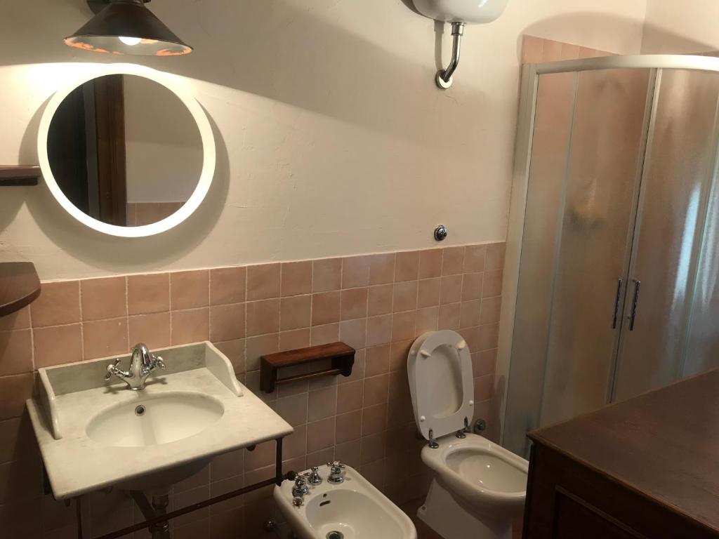 Kúpeľňa v ubytovaní Casa Colle Petroso