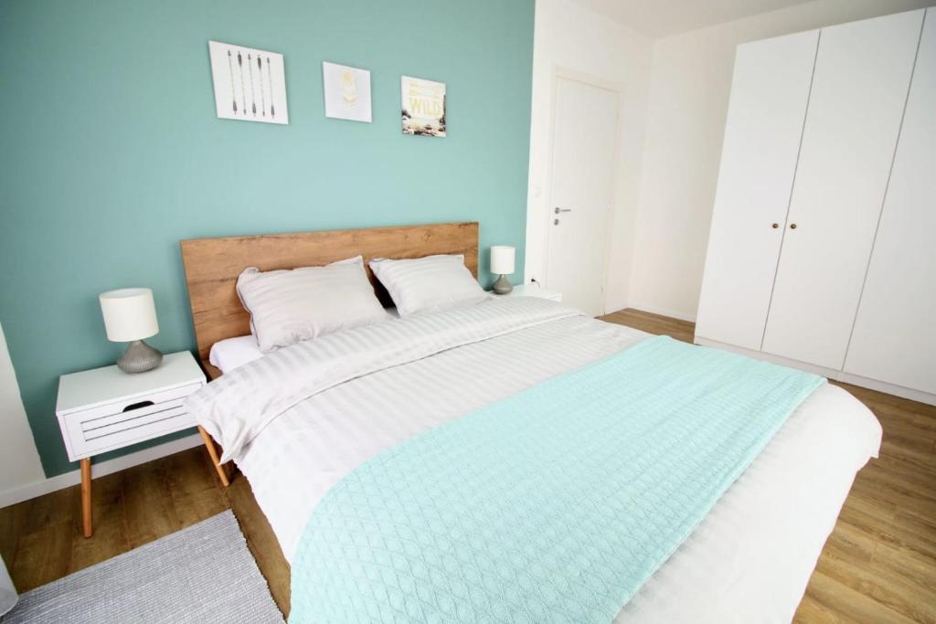 Posteľ alebo postele v izbe v ubytovaní RESIDENCES by zec – SUPERIOR comfort. PERFECT holidays.