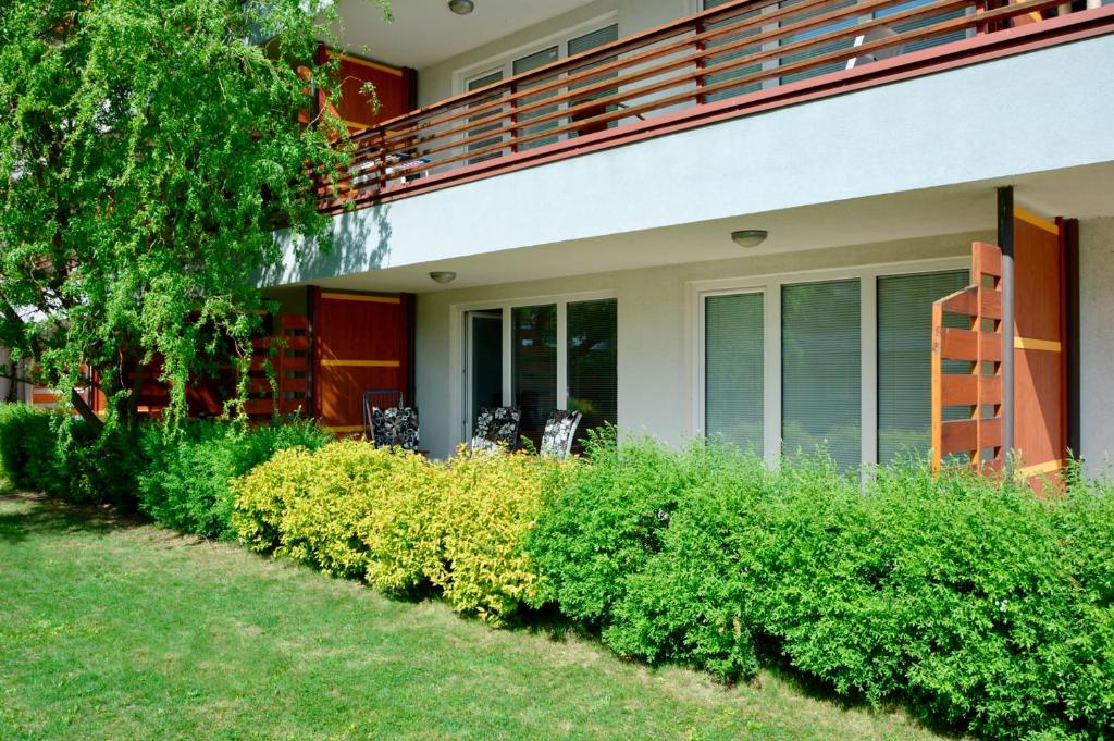Zahrada ubytování Apartment Aurora
