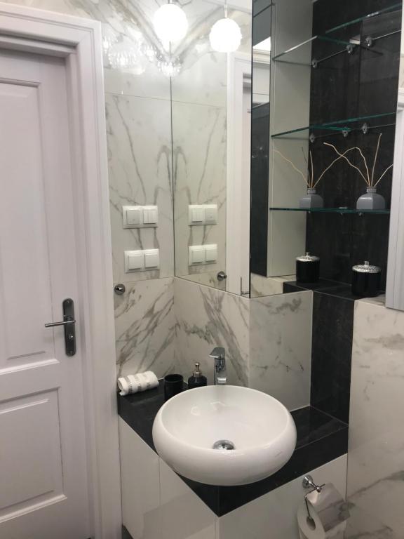 Kúpeľňa v ubytovaní Tresor Barska Apartments