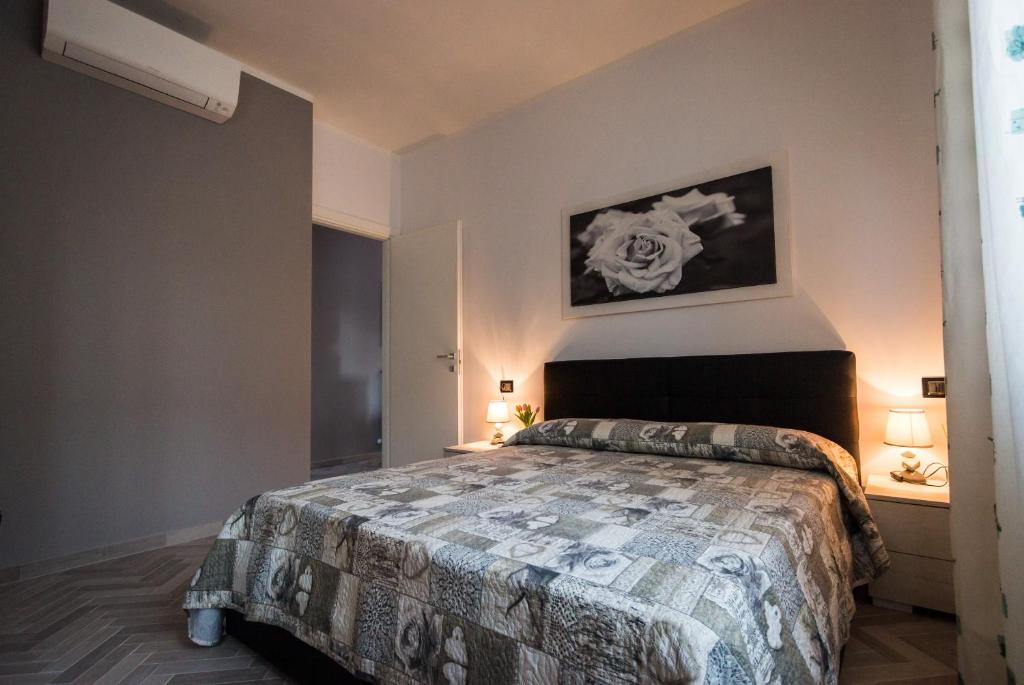 Posteľ alebo postele v izbe v ubytovaní GF Holiday Suite