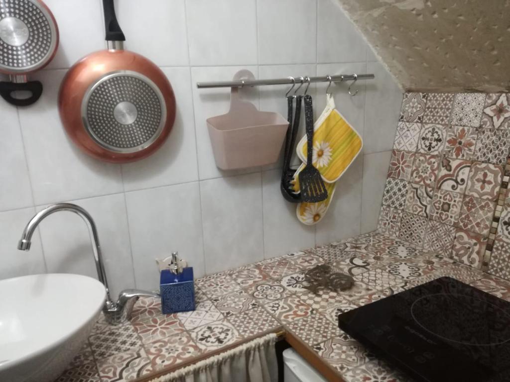 Łazienka w obiekcie Studio Room Pasilong Vacanza nel Salento